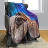 YISUMEI Galaxy Blanket 75 x 100 cm Cuddly Blankets Soft