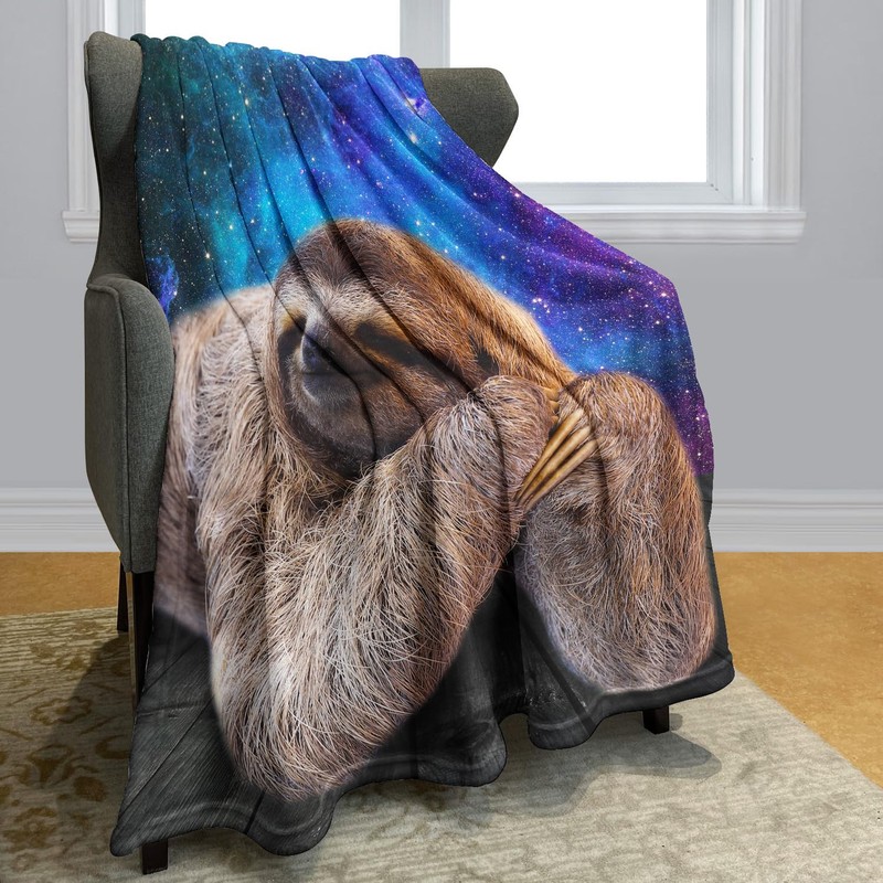 YISUMEI Galaxy Blanket 75 x 100 cm Cuddly Blankets Soft