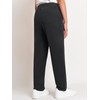Weintee Women's Petite Sweatpants Jogging Pants with Pockets L Black