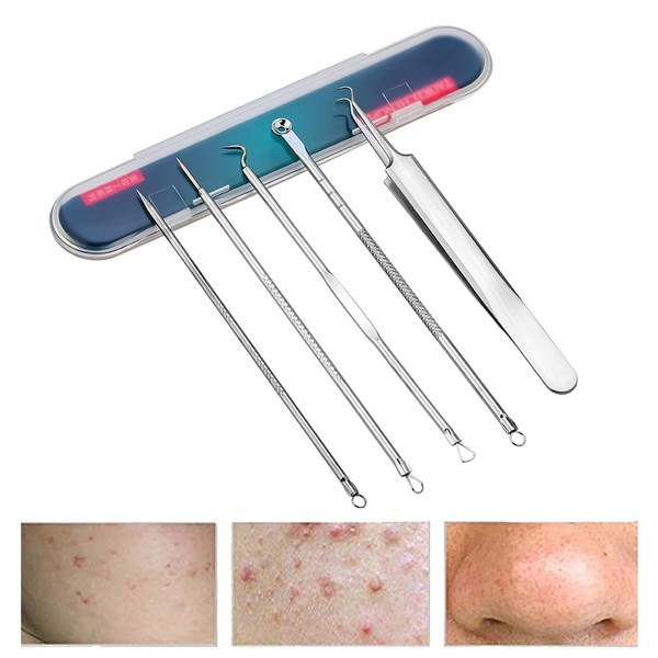 nalaina Square Stopper Remover, Square Plug, Tweezers (Set of 5)