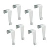Cepewa Set of 4/8 Door and Window Hooks for Hanging