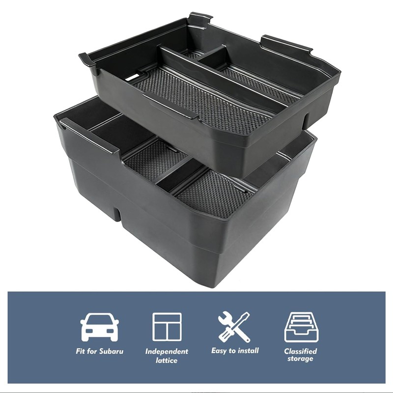 2026 Outback Center Console Organizer Tray 【Double Layer 】 for