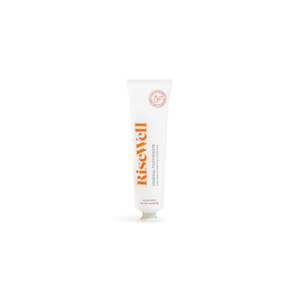 RiseWell RiseWell Mineral Toothpaste - All Natural Toothpaste with Hydroxyapatite