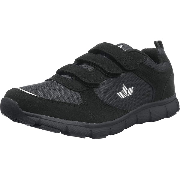 Lico Men's Sneaker Fitness Shoes, Black, 7.5
