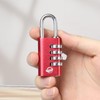 SISAV Combination Lock,4 Digit Gym Combination Padlock for School Lockers,Toolbox,Fence