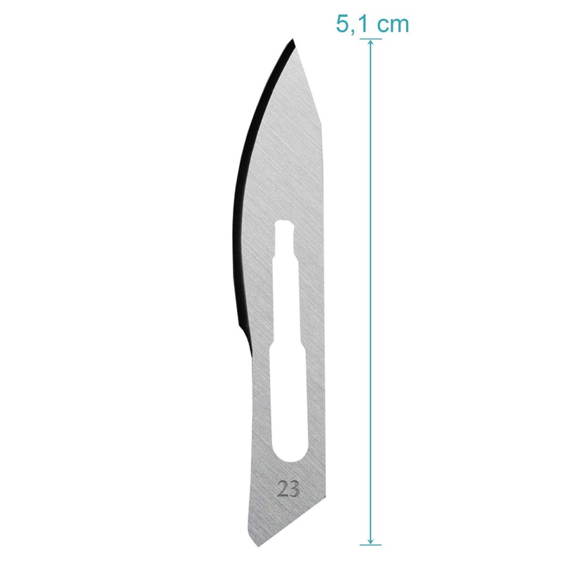 May Scalpel Blades Figure 23 for Scalpel Holder No. 4