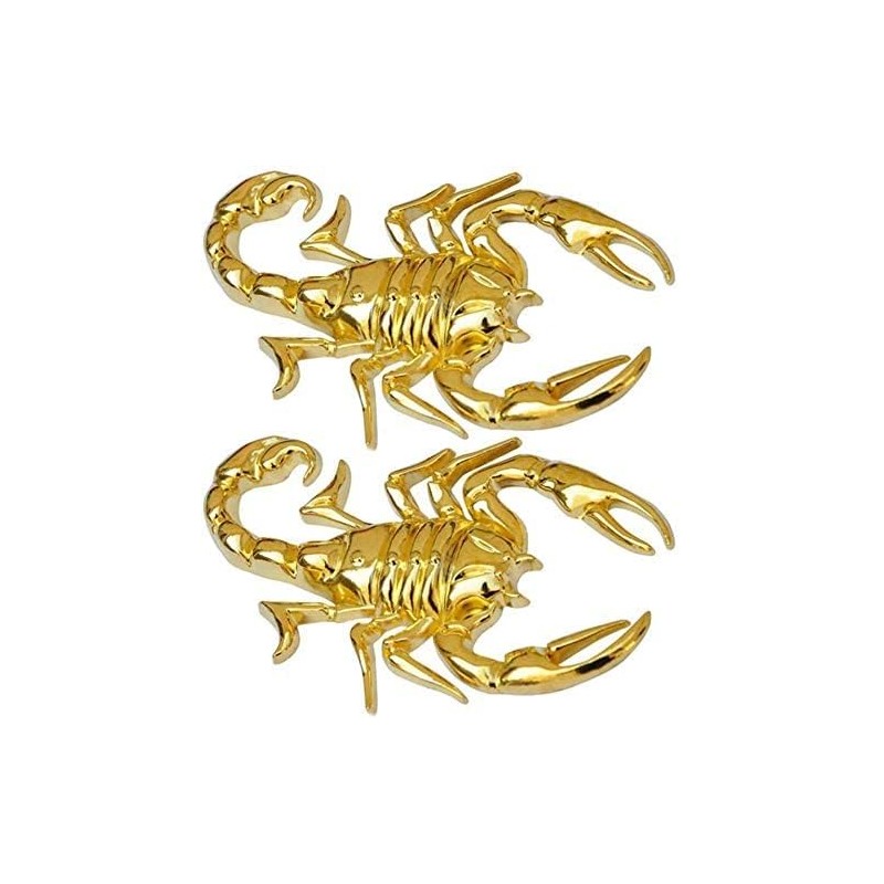 2 Pack Scorpion Sticker Car Decals 3D Funny Cool Metal