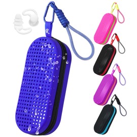 Rkyzhuang Swim Goggles Case For Swimming Goggles, Protective Mesh Goggle Cases for Mens Swim Goggles