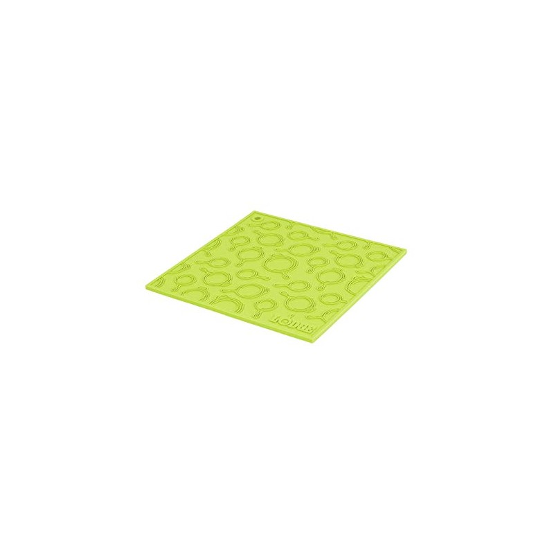 Lodge 7 Inch Silicone Trivet - Dishwasher Safe Trivet Designed