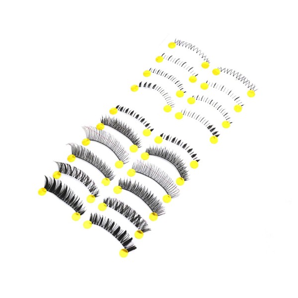 Mikinona False Eyelashes Mix Set 10 Pairs Natural Comfortable Your