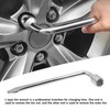 YXQ Car Spare Tire Lug Wrench for Jack 21mm/0.83" L