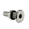 316 Stainless Steel Combo Stainless Steel 3/8 I.D Hose Thru-Hull