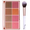 8 Colors Face Matte Blush Palette Shading Blusher - Buildable