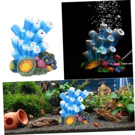 WOONEKY Fish Tank Bubbler Decor Air Bubble Stone Aquarium Oxygen Pump Fish Decor