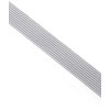 Ladeheid Men's Belt Male Fabric Belt Hessian P90, silver
