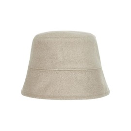 VARZAR Bazaar Stud Drop Over Fit Wool Bucket Hat, 6 Colors, Unisex, Cap, Korean Brand, UV Protection, Deep, Small Face Effect, SNS Topic, Celebrity Wear, beige