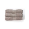 Taka Fabrics 3 Pieces Pack Wave 100% Cotton Towel, Guest