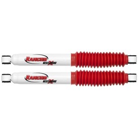 TrendsAuto Pair of Rancho RS5000X Series Rear Shocks fits 2020 2023 Silverado 1500 LTZ & Sierra 1500 SLT with 0" Lift | Improves Handling & Performance | Includes TrendsAuto Decal