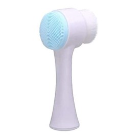 mau beauté Facial Cleansing Brush, Face Brush, Beautiful Skin, Ultra Fine Hair, Foam Face Cleansing Brush, Pore Dirt, Pore Clogged (Mint Green)