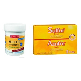 Ungüento De Azufre Y Jabón De Azufre De La Cruz