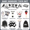 Joyreal Baby Sensory Toys, 13 Pcs Black and White Sensory