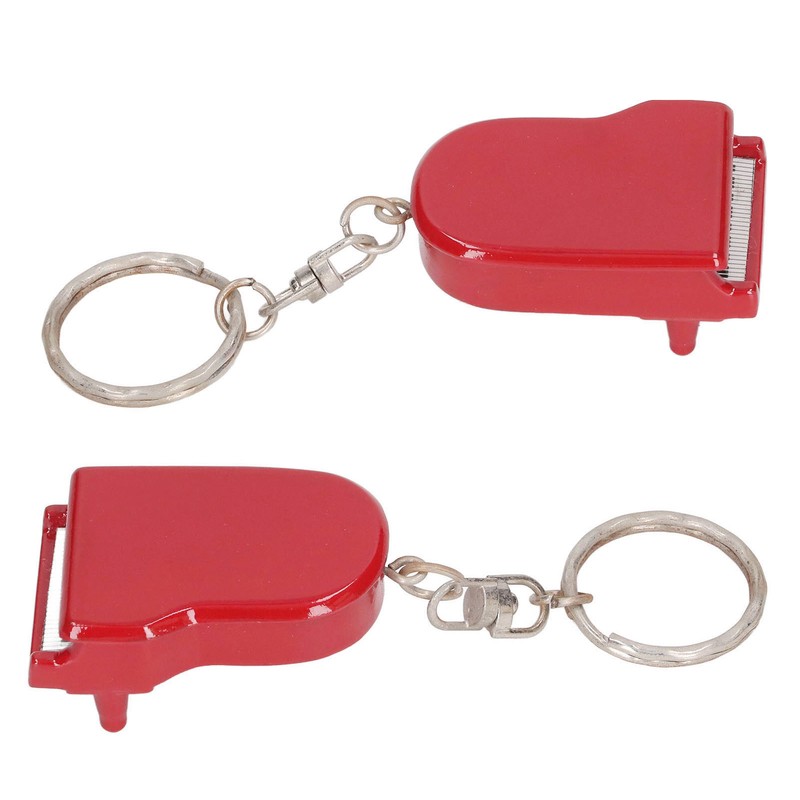 Mini Piano Pendant Keychain Micro Decoration Simulation Piano Key Chain
