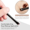 4 Pieces Black Fine Angled Eyeliner Brushes, Eye Liner brush,