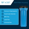 SpiroPure 10x2.5 Water Filter Housing Slim 10 inch / 10