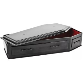 Figures Toy Company Black Coffin for WWE & AEW Wrestling Action Figures