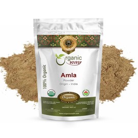 Organic Way Amla / Indian Gooseberry Powder - Organic, Kosher & USDA Certified - 4 Oz (114 g)