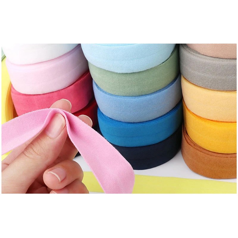LIMIKPH 10 Metres Folded Elastic Band Folding Tape – Many