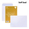 Evour, A4 / C4 Self Seal White Pocket Envelopes, Letter