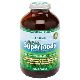 Green Nutritionals GreenSUPERFOODS 450g powder - Vegan Vegetarian Friendly