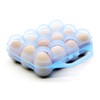JAMOR 12 Grid Egg Storage Box Portable Egg Box, Egg