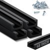Zonon 4 Pack 48 Inch Double-cut Profile Universal T Track