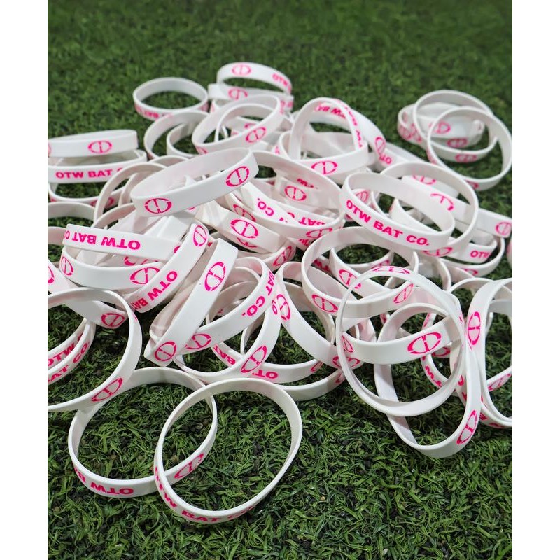 OTW BAT CO. Rubber Wrist Band Water-Resistant Comfortable Unisex -