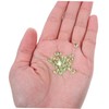 Levemolo 4.5mm Acrylic Tip Crystals 2000pcs Pack Crystal Accessories Craft