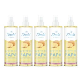 5 Aceite De Papa Reparador Piel Y Cabello 260 Ml Sheló Nabel