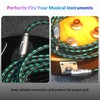 AUGIOTH Guitar Cable 10 ft 2 Pack, Electric Instrument Bass