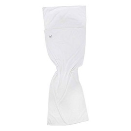 Salewa COTTON-FEEL LINER ZIP SILVERIZ - Sleeping Bag Cover, Unisex, White, RIGHT