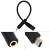 Microphone Adapter Cable, Mini USB to 3.5 mm Headphone Jack