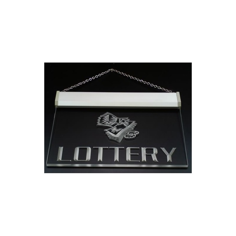 ADV PRO I061 B Open Lottery Payday Loans Neon Sign