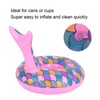 10pcs Inflatable Floating Drink Holders Beverage Cup Coasters for Swimming
