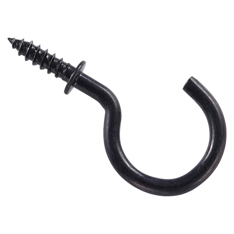 National Hardware N119-729 2023 Cup Hooks in Black, 1", 30