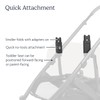 UPPAbaby Cruz Upper Adapter - Compatible with Cruz, Bassinet, Aria,