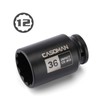 CASOMAN 1/2" Drive x 36 mm Deep 12 PT Impact