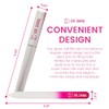 Premium Glass Nail File with Case - Fingernail File for
