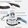 26/16FT Retractable Dogs Leash with Rechargeable LED Light for Night
