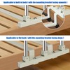 Bed Guard Rails for Adults with 19" Height for Enhanced