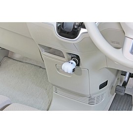 ナポレックス(Napolex) 車用シガーソケット USB端子2口 USB2 4A 12V車専用ヒューズ付10A(30mm) 通電モニター付 タブレット スマホ同時充電可 カー用品 ディズニー ミッキーマウス WD-324